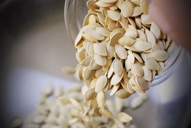 Pumpkin seeds are unchanged